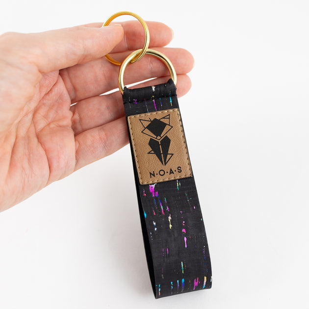 Cork Keychains & Key Rings, Vegan & Eco-Friendly Accessories