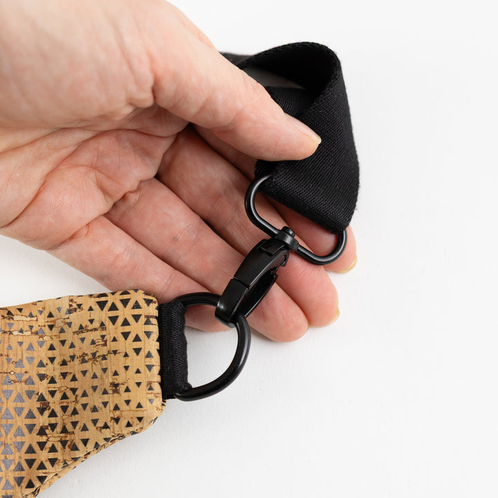 Bauchtasche Kork Dreiecke Size M