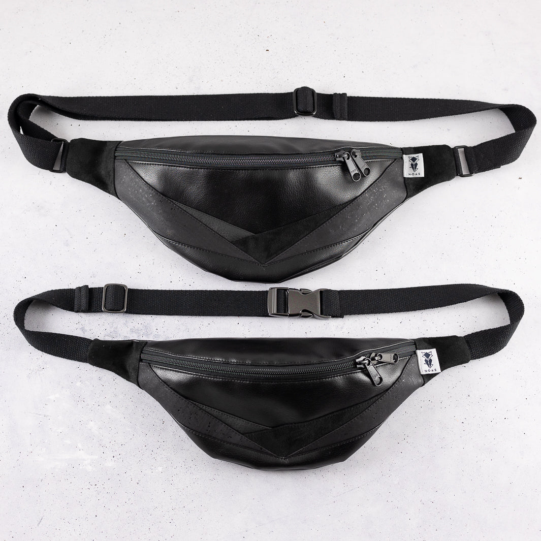 Bauchtasche Dreiecke Rainbow Kork Size L