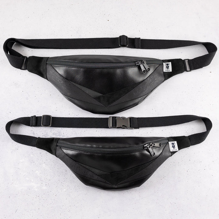 Bauchtasche Dreiecke Rainbow Kork Size L