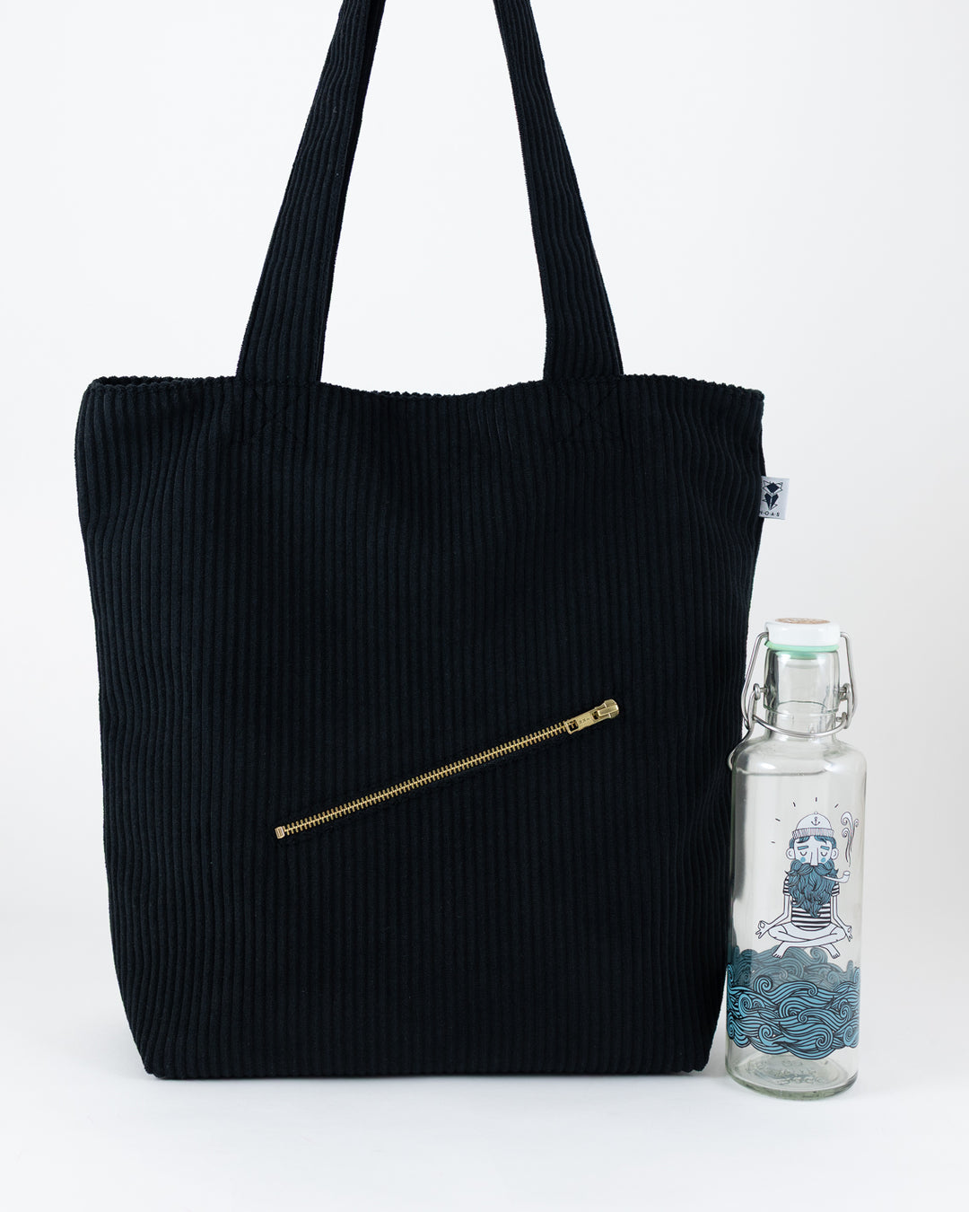 Cord Shopper Schwarz