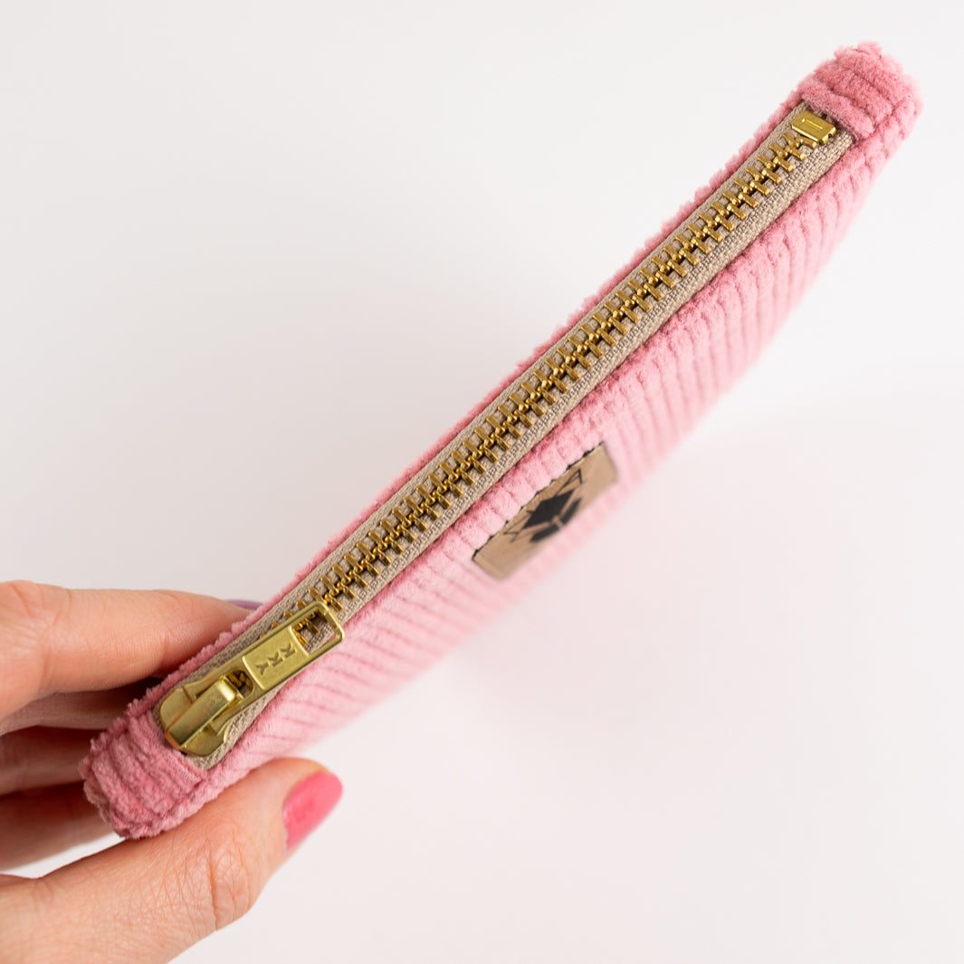 Moon Bag Geldbörse Cord Bubblegum