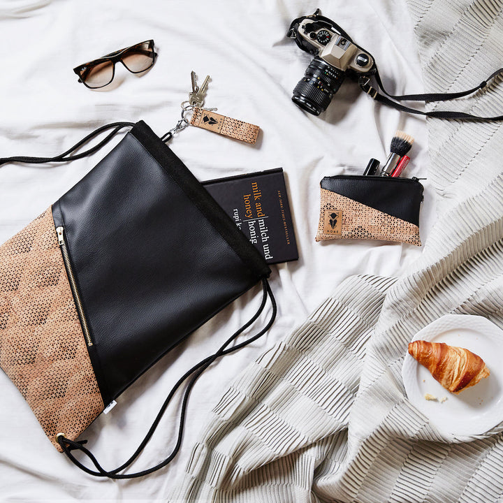 Kork Taubengrau Schlüsselanhänger