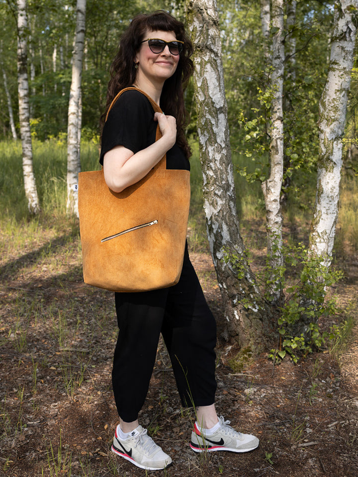 Cord Shopper Schwarz