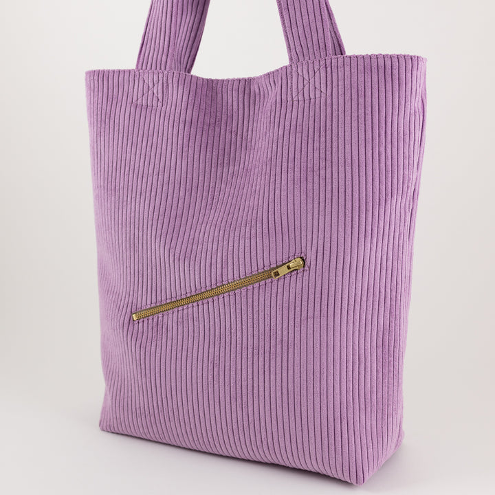 Cord Shopper Lilac