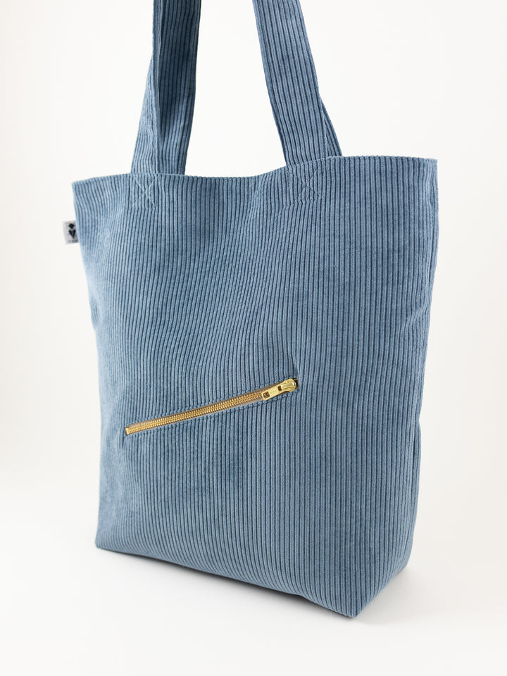 Cord Shopper Himmelblau