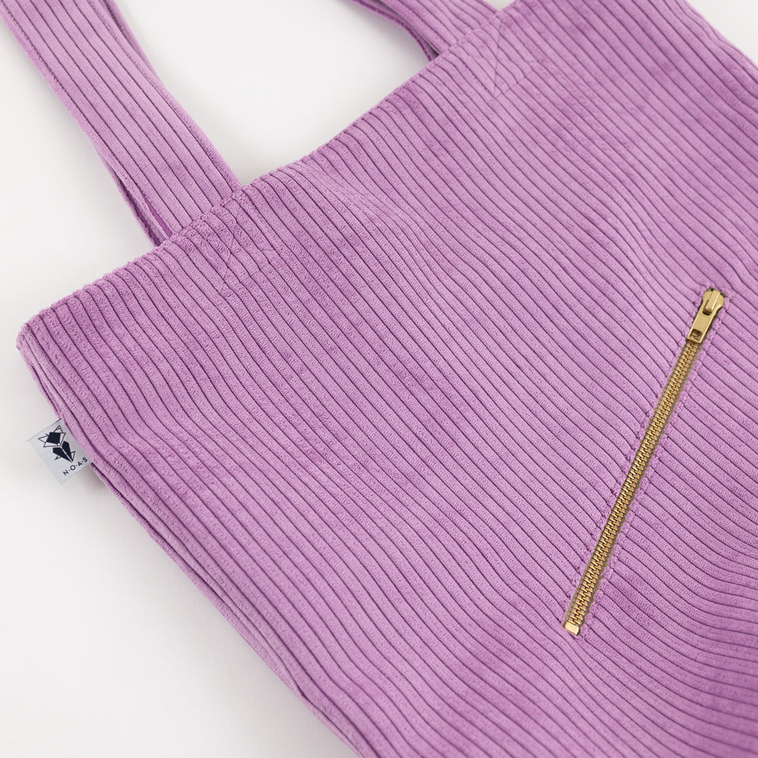 Cord Shopper Lilac