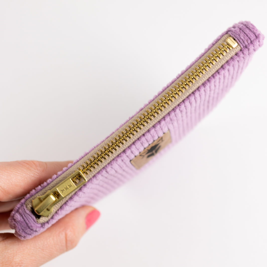 Moon Bag Geldbörse Cord Lilac