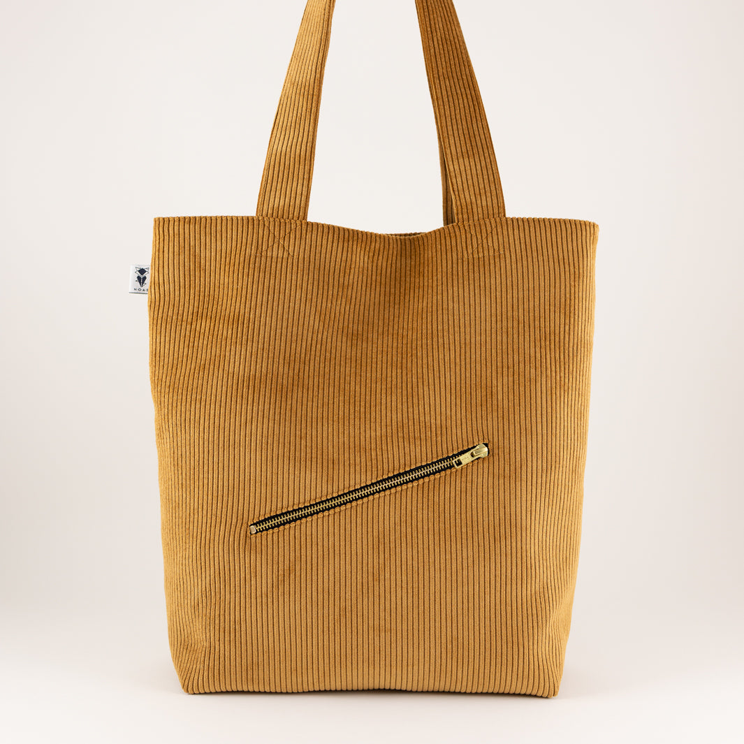 Cord Shopper Honiggelb