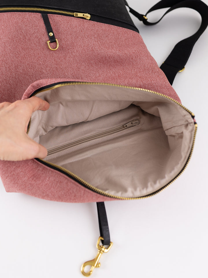 Wähle deine Materialkombination - NOAS Rolltop Rucksack Everyday – Size M | mit Laptopfach