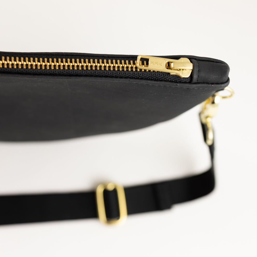 Moon Bag Kork Schwarz