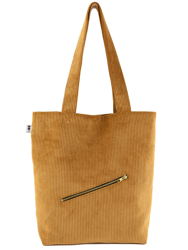 Cord Shopper Honiggelb