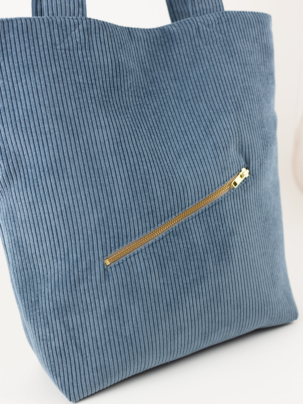 Cord Shopper Himmelblau