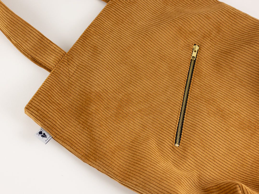 Cord Shopper Honiggelb