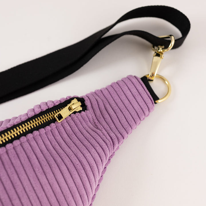 Bauchtasche CORD Lilac Size L