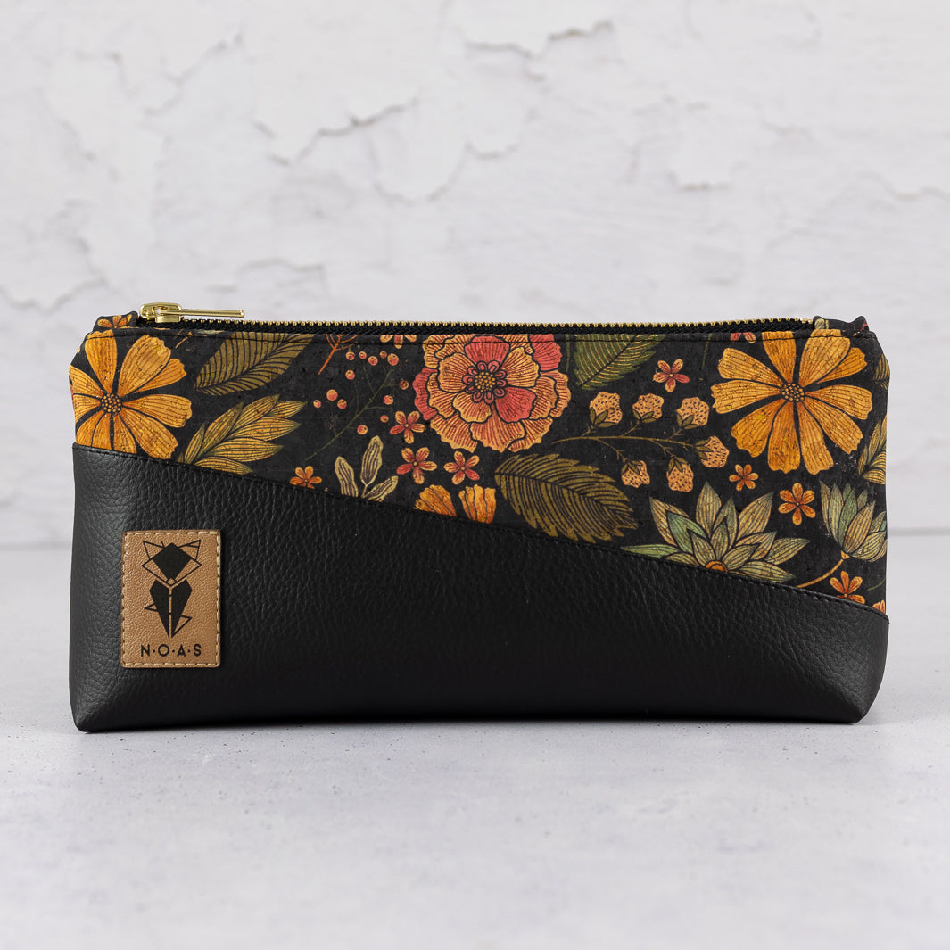 Kosmetiktasche Kork Flower