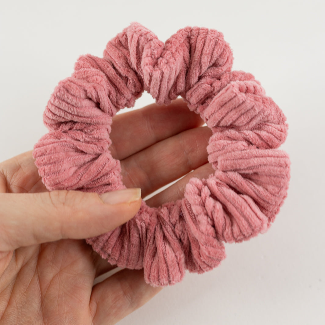Mini Scrunchie Cord Bubblegum