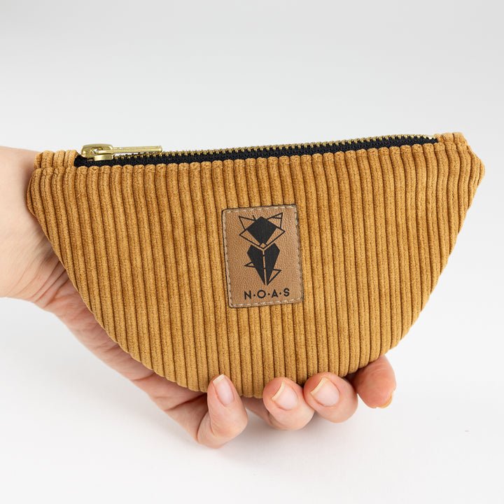 Moon Bag Geldbösre Cord Honiggelb