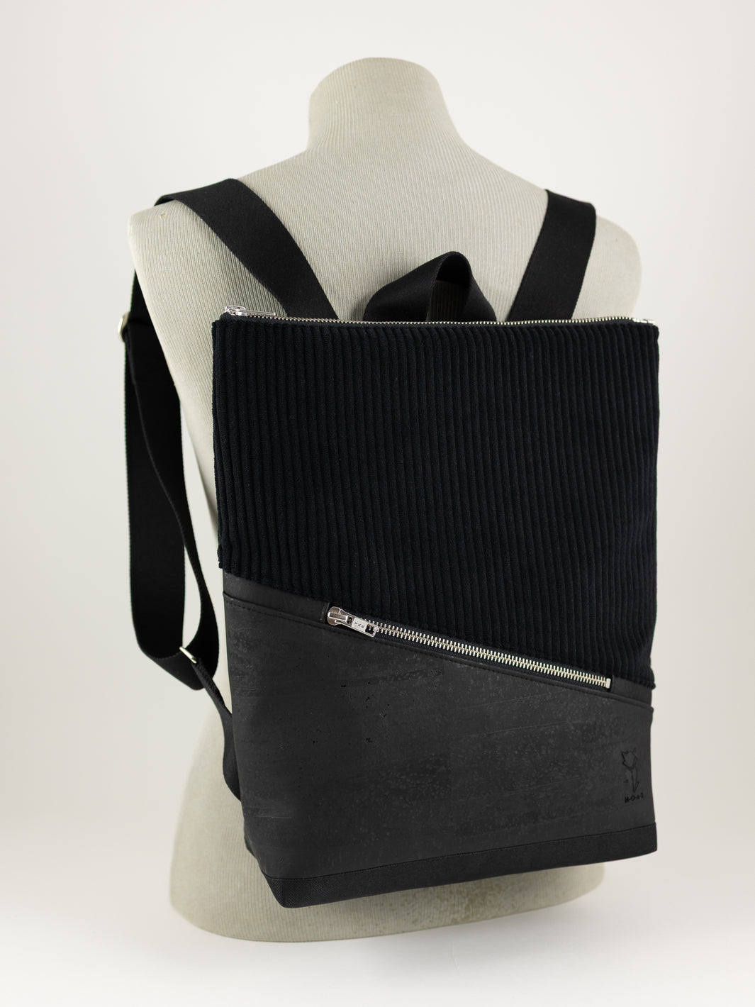 Wähle deine Materialkombination - Mini-Rucksack Kork & Cord