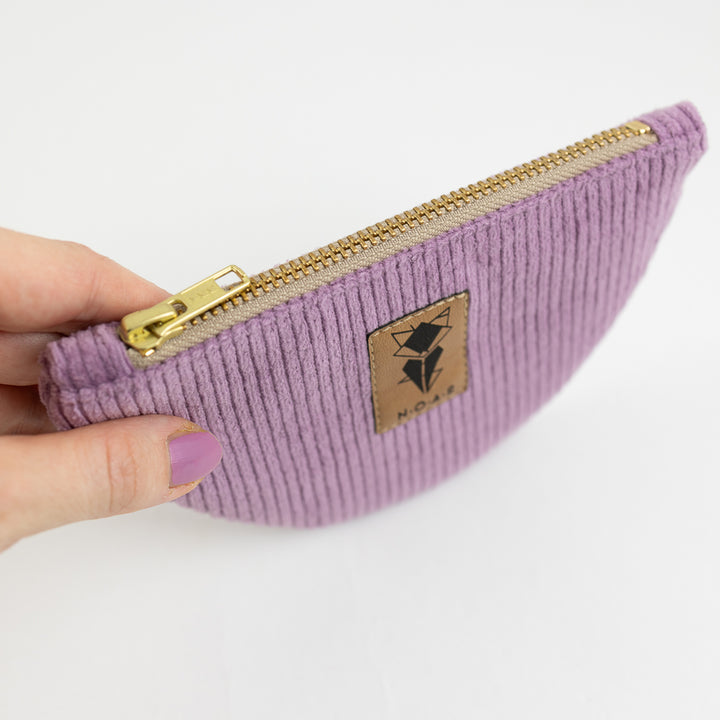 Bauchtasche  Cord Lilac Size M