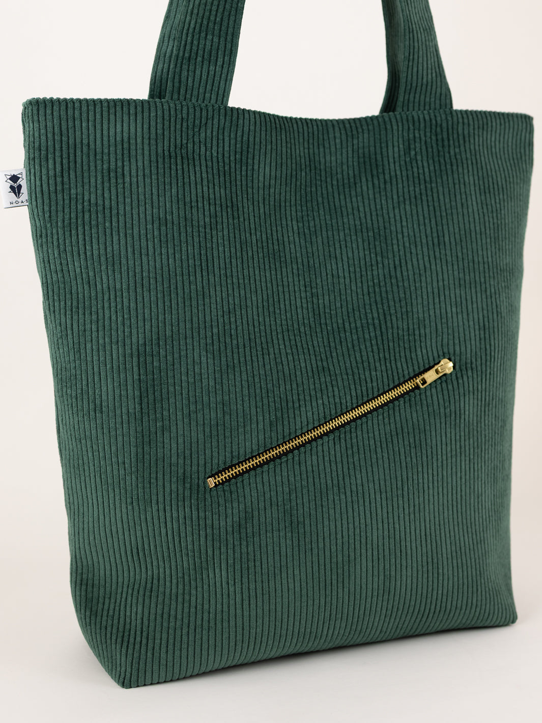 Cord Shopper Waldgrün