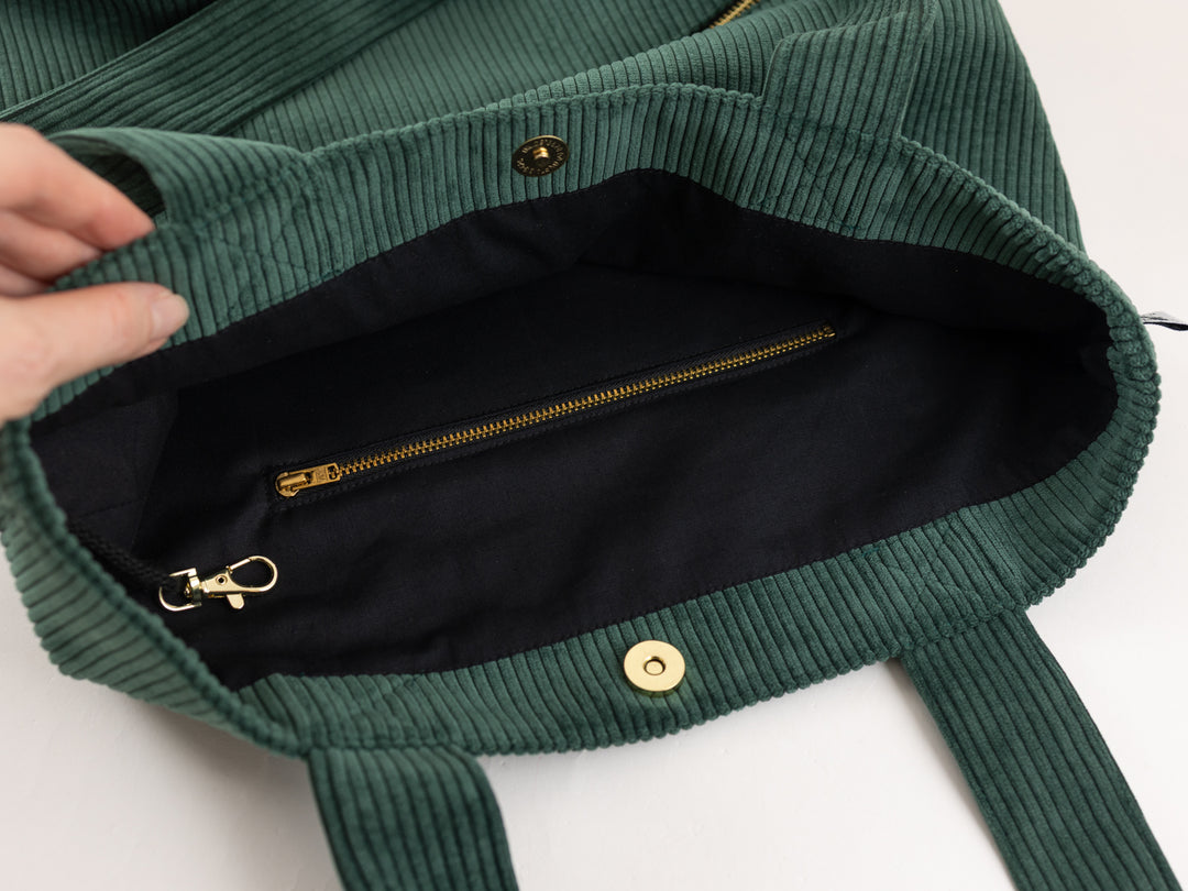 Cord Shopper Schwarz