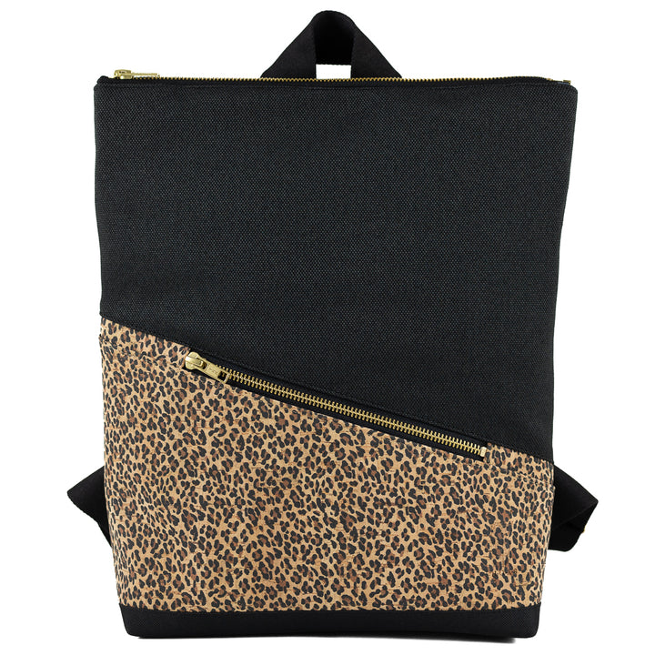 Mini-Rucksack Kork Leo mit Geheimfach