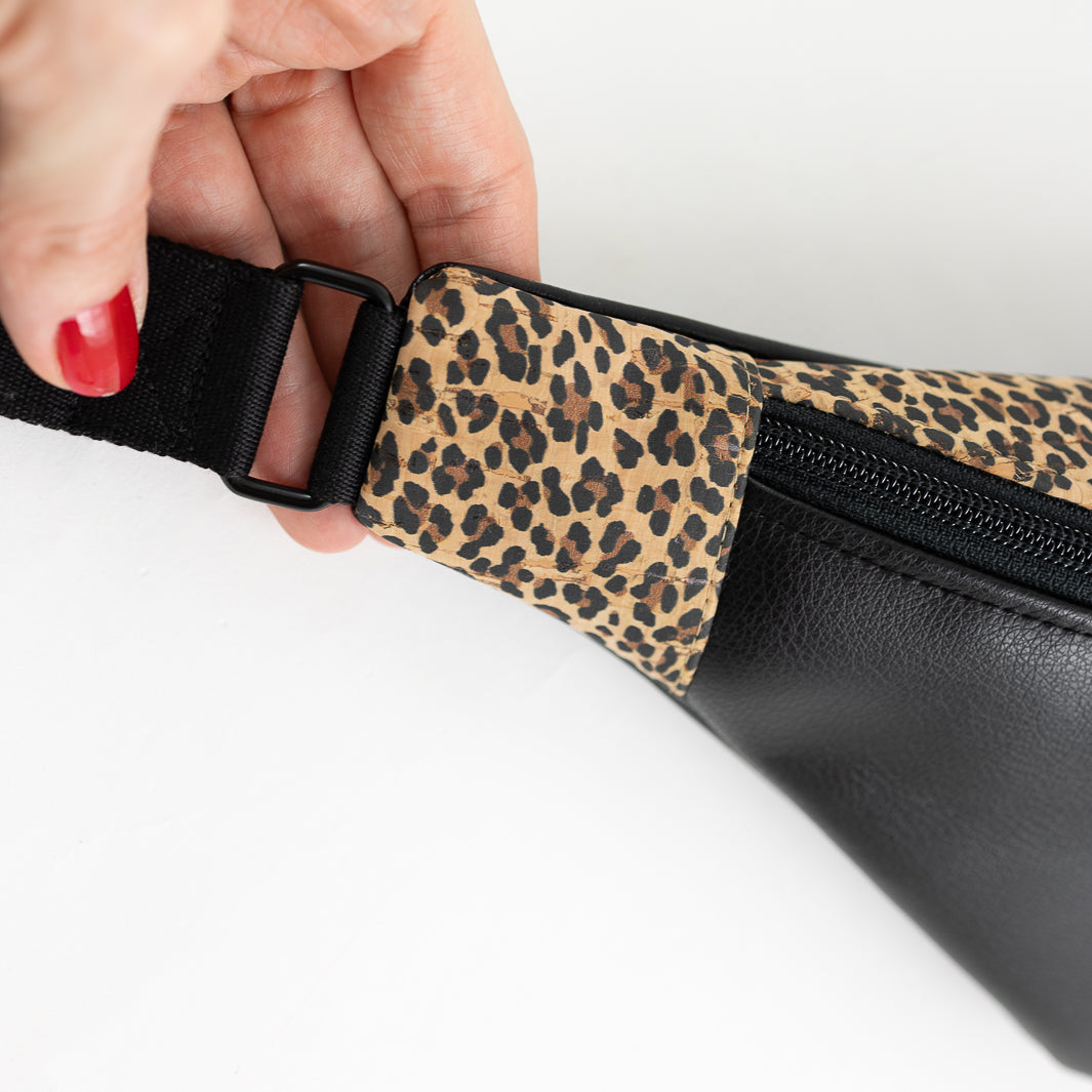 Bauchtasche Kork Leo Size L