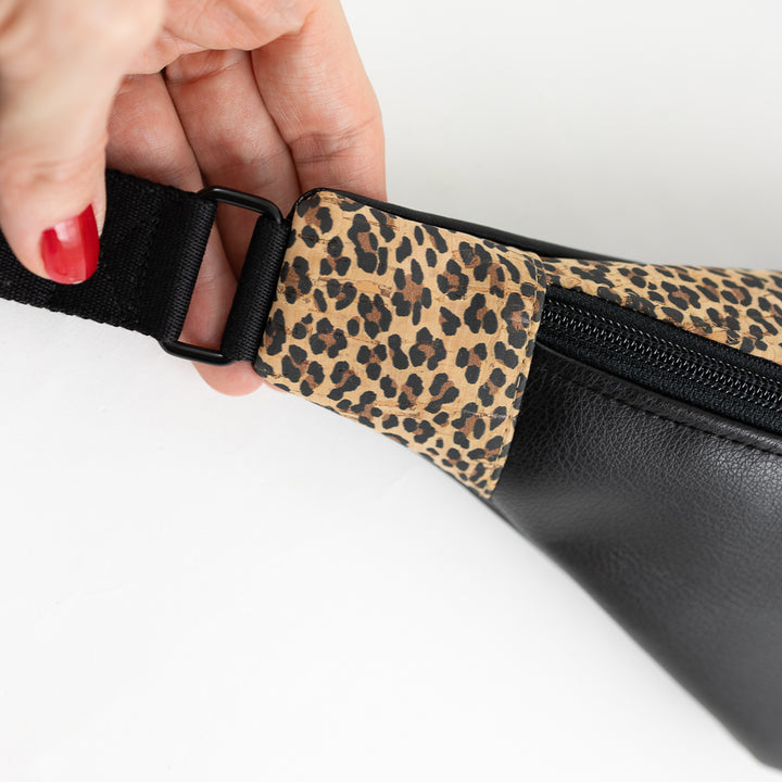 Bauchtasche Kork Leo Size L