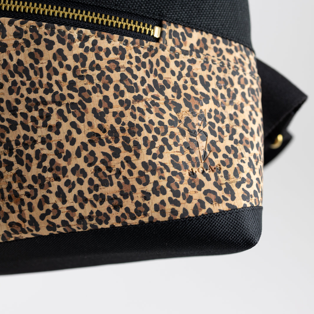 Mini-Rucksack Kork Leo mit Geheimfach