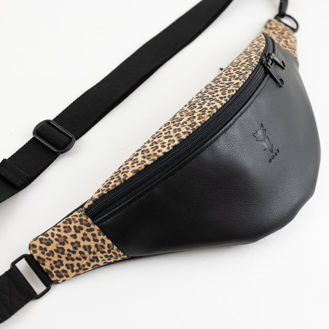 Bauchtasche Kork Leo Size L