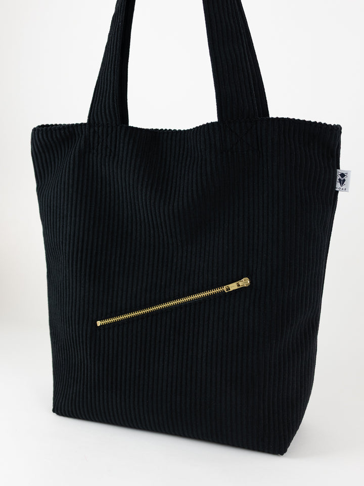 Cord Shopper Schwarz