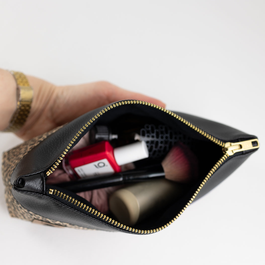 Kosmetiktasche Kork Leo