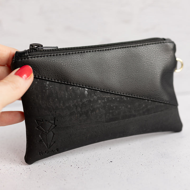 Kork-Mini-Tasche All Black