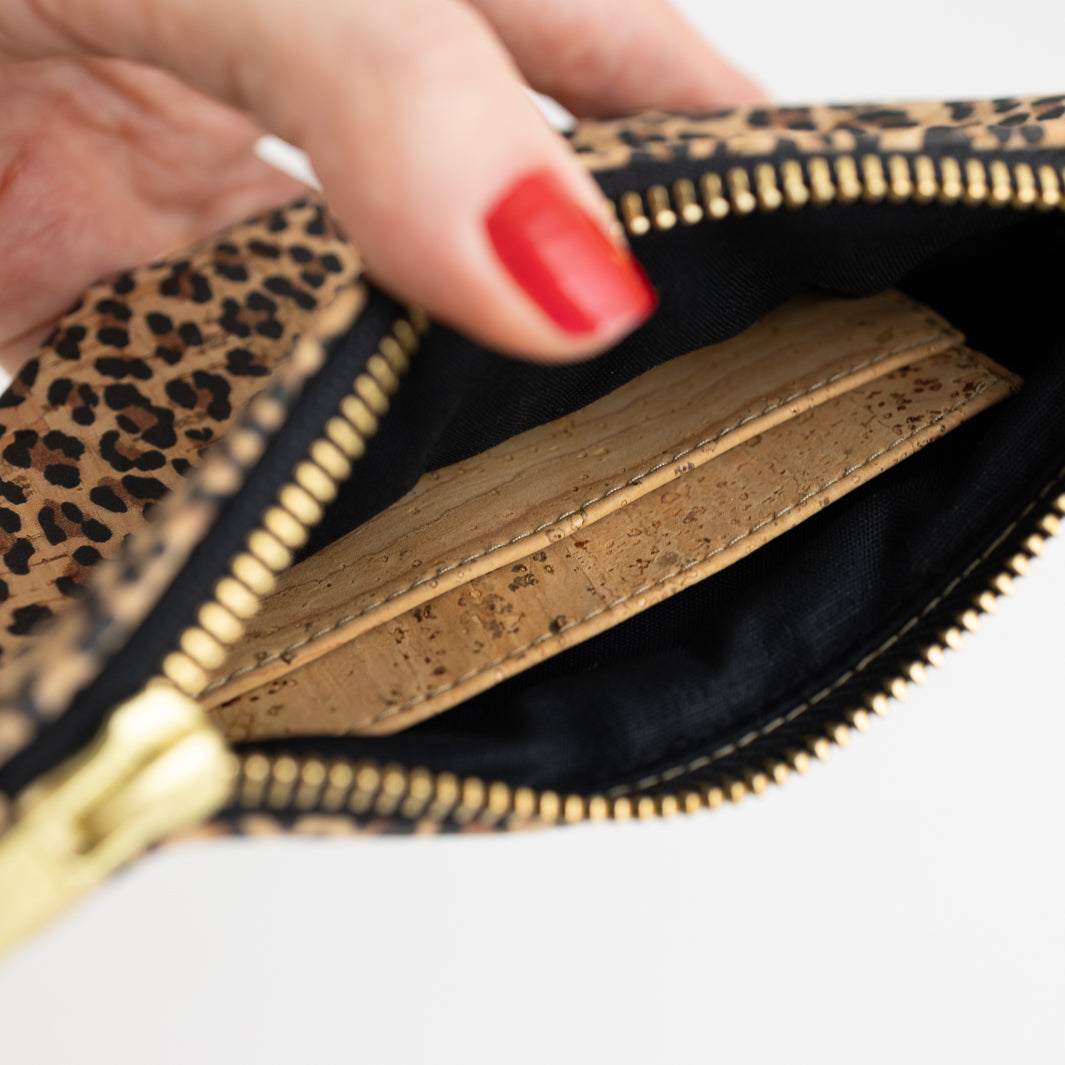 Moon Bag Geldbörse Leo Kork