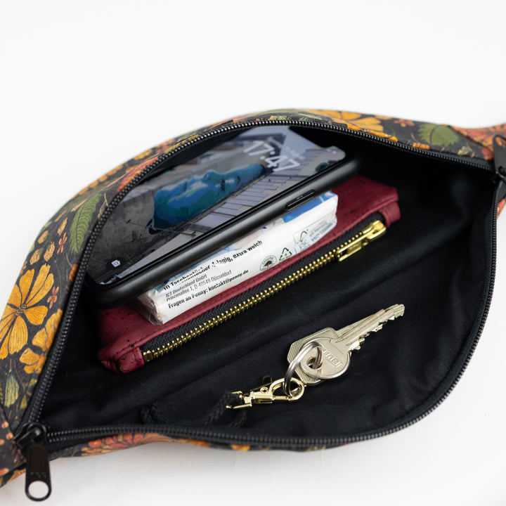 Bauchtasche  Kork Flower Size M