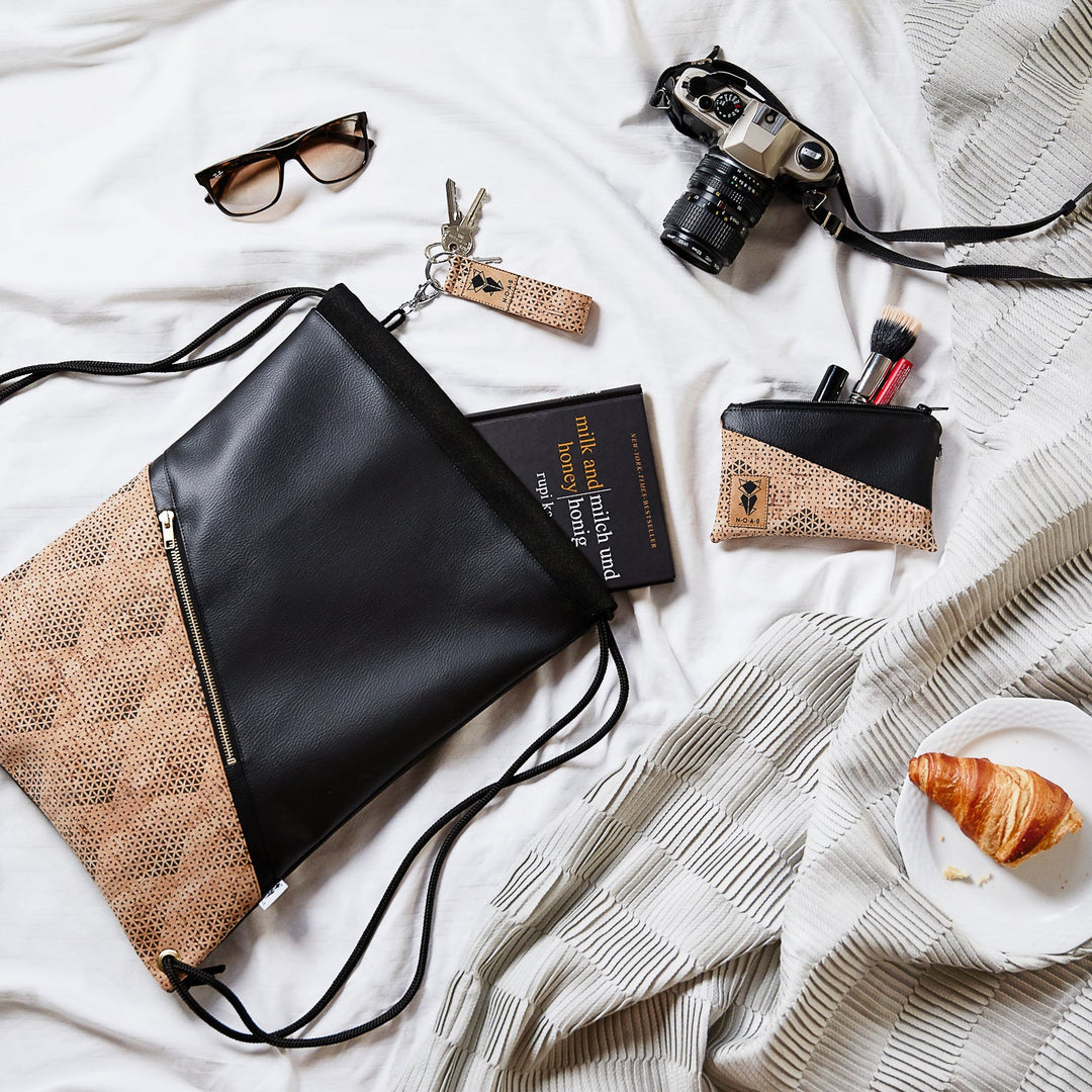 Kork Lila Schlüsselanhänger