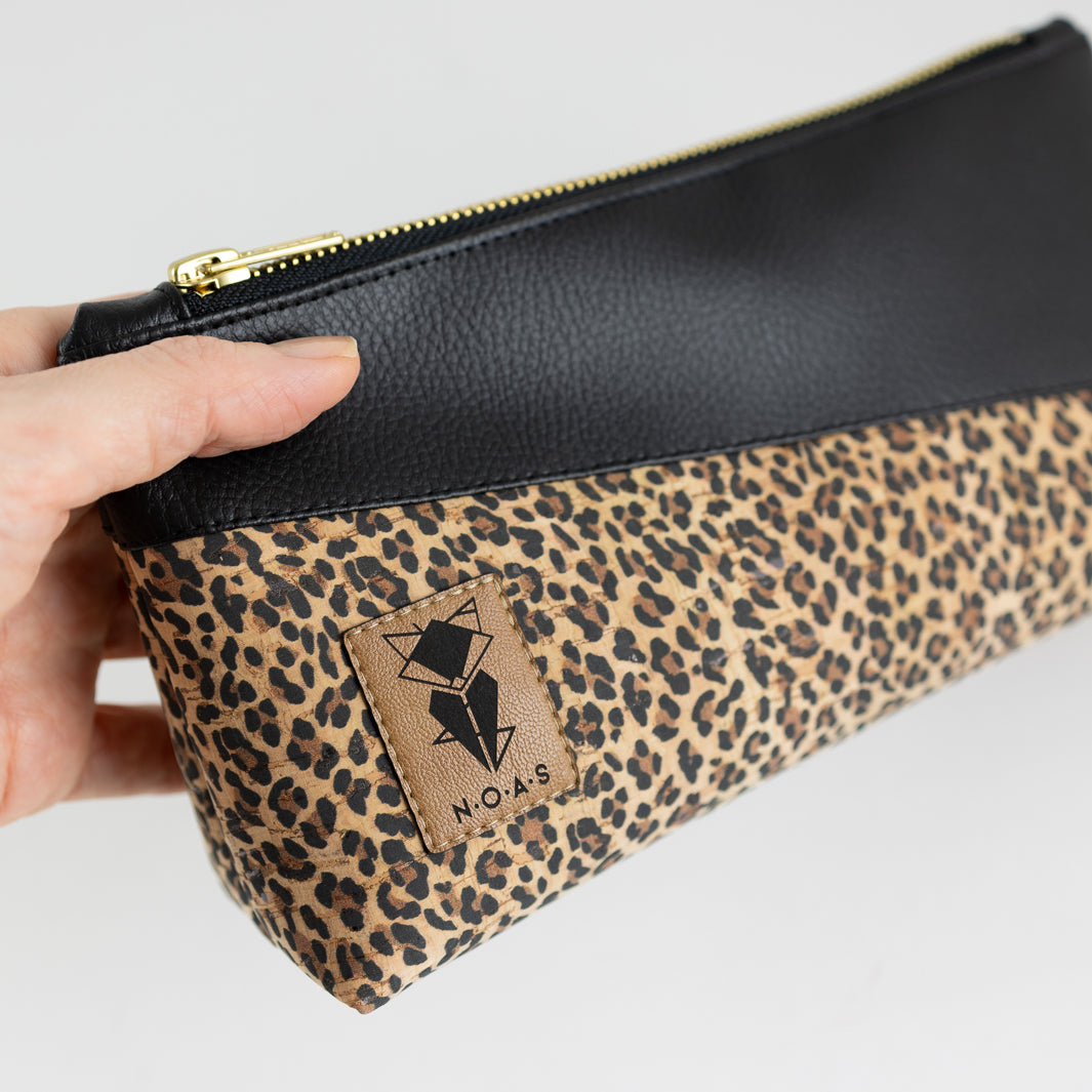 Kosmetiktasche Kork Leo