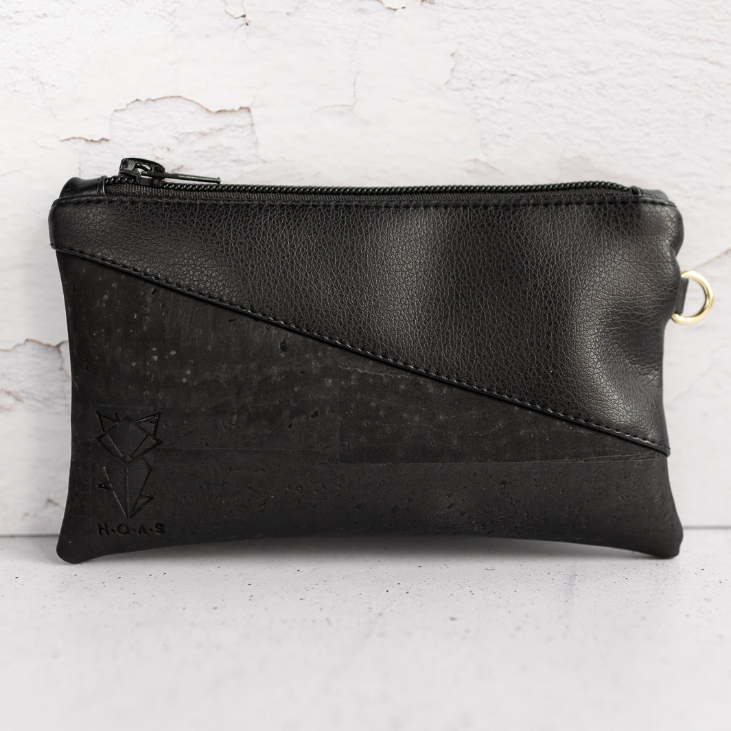 Kork-Mini-Tasche All Black