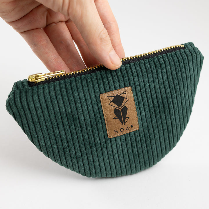 Bauchtasche CORD Waldgrün Size L