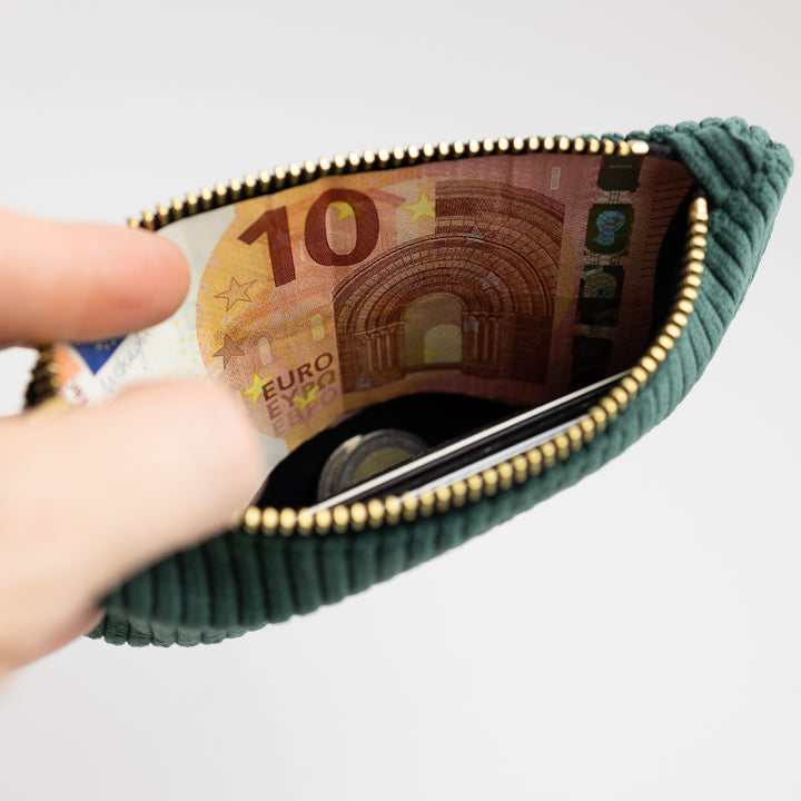 Bauchtasche CORD Waldgrün Size L