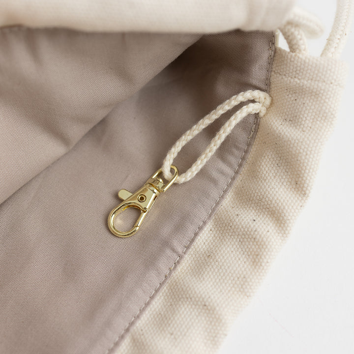 Turnbeutel Dreiecke Perlmutt