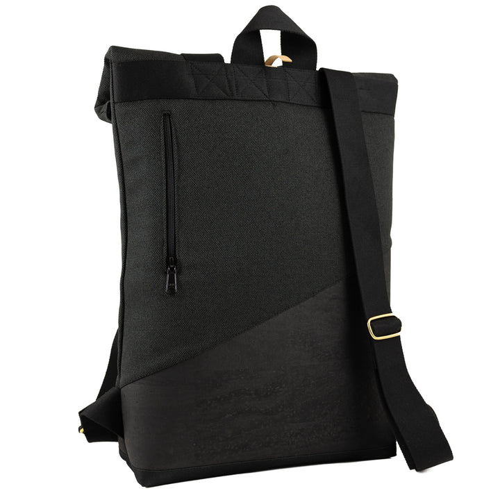 Small rolltop backpack with secret compartment - Design your unique piece