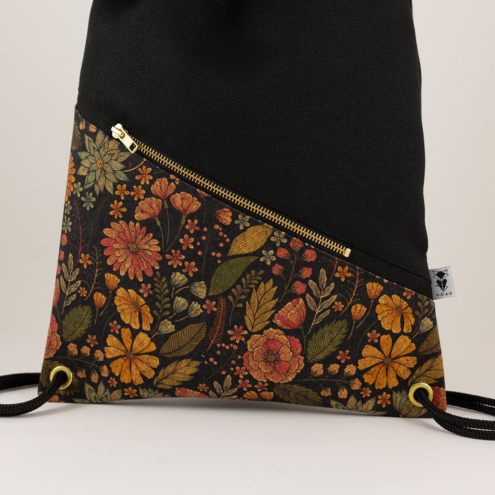 Turnbeutel Kork Flower