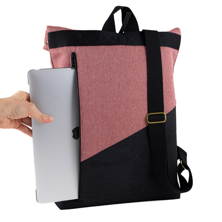 Wähle deine Materialkombination - NOAS Rolltop Rucksack Everyday – Size M | mit Laptopfach