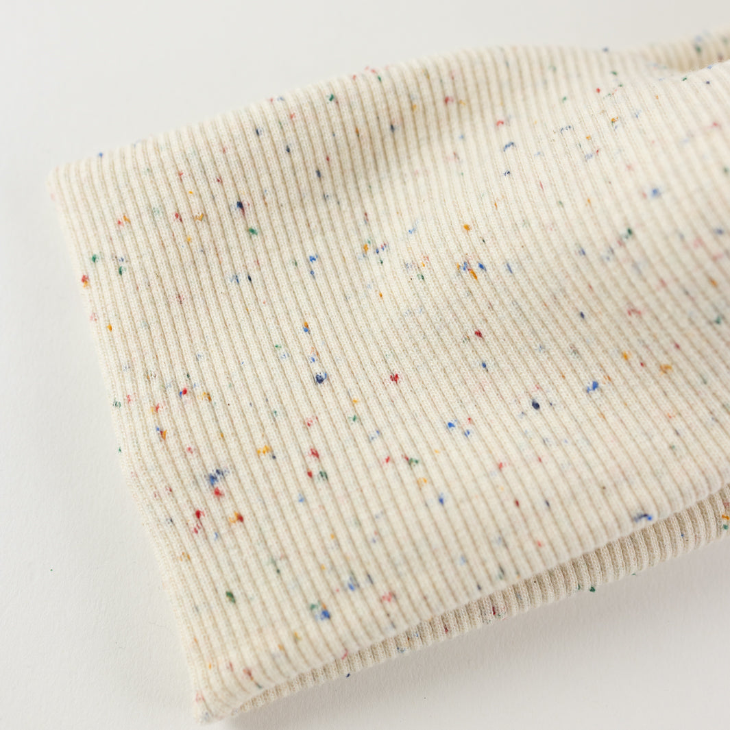 Knoten-Stirnband Rainbow aus Biobaumwolle