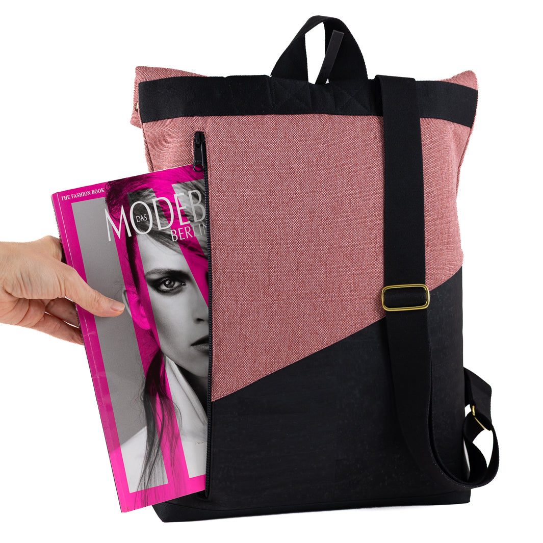 Wähle deine Materialkombination - NOAS Rolltop Rucksack Everyday – Size M | mit Laptopfach
