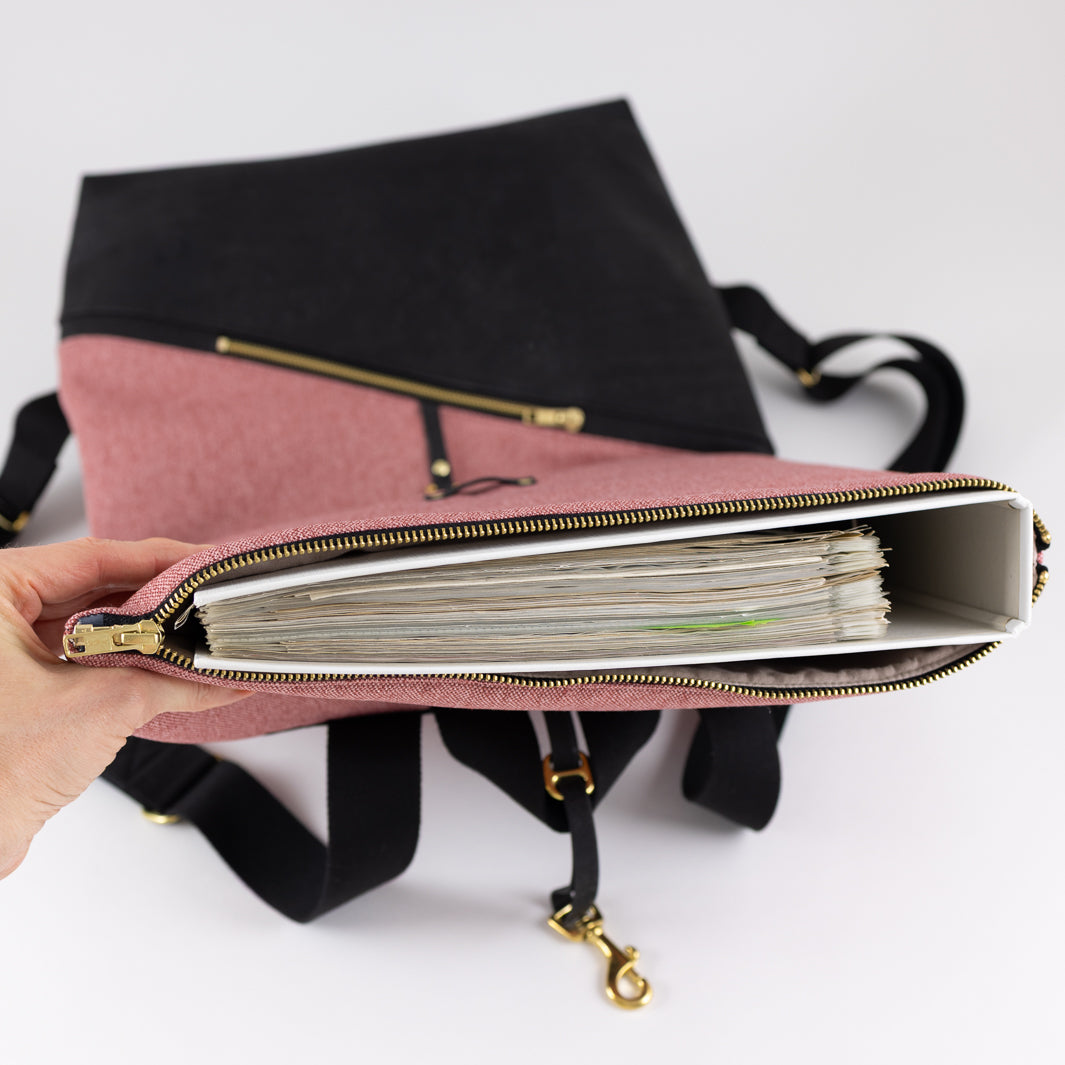 Wähle deine Materialkombination - NOAS Rolltop Rucksack Everyday – Size M | mit Laptopfach