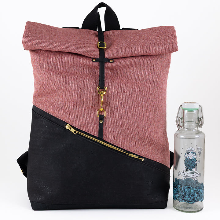 Wähle deine Materialkombination - NOAS Rolltop Rucksack Everyday – Size M | mit Laptopfach