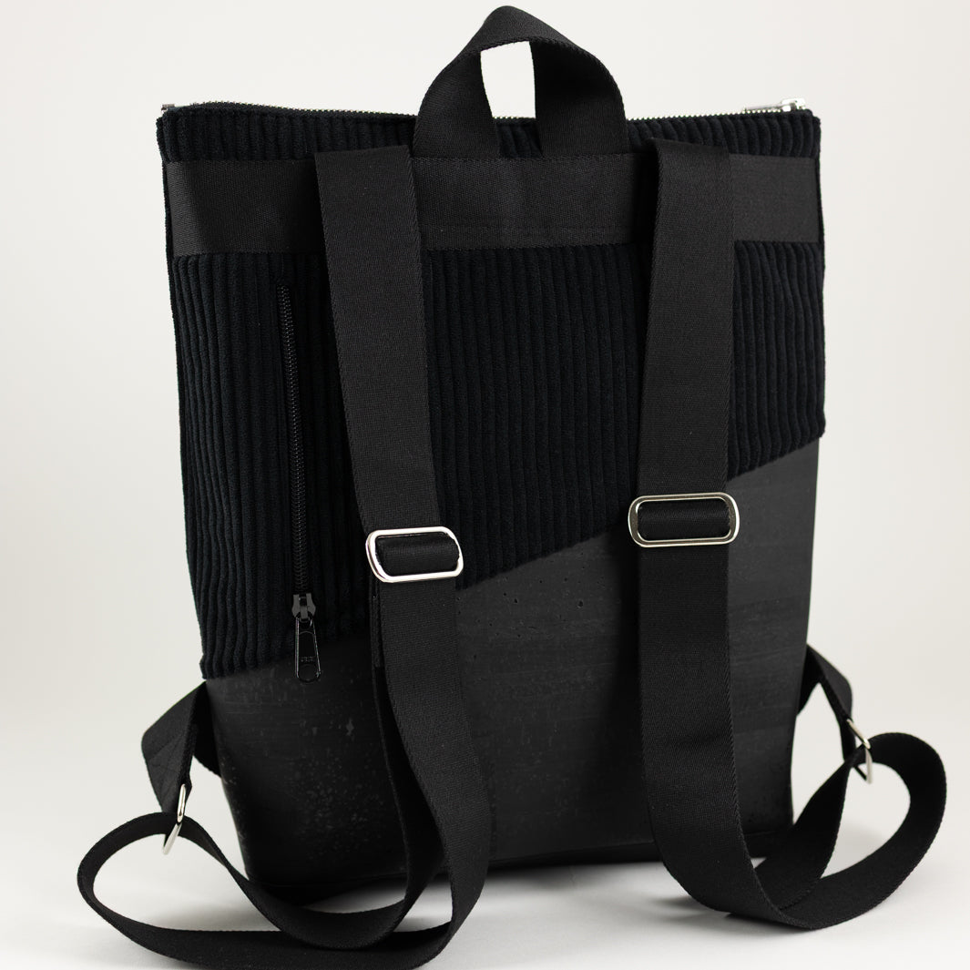 Wähle deine Materialkombination - Mini-Rucksack Kork & Cord